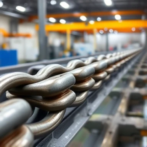 انواع رولیک صنعتی برای نوار نقاله زنجیری؛ نکات انتخاب بهترین رولیک با دوام و کارایی بالا